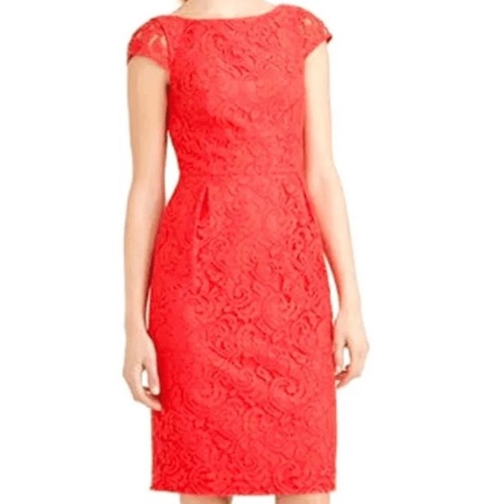 J. CREW Elsa Poppy Lace Dress - Picture 2 of 6